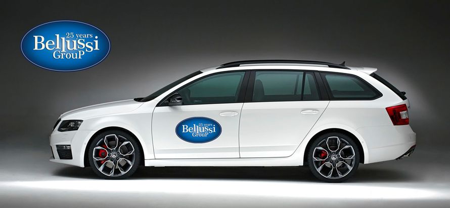 Project of the mobile advertising for the Italian company – Bellussi Group