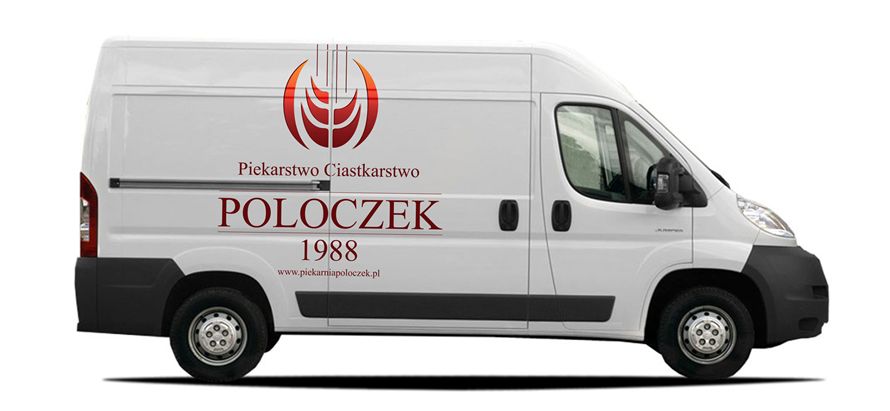 Project of the mobile advertising for bakery Poloczek